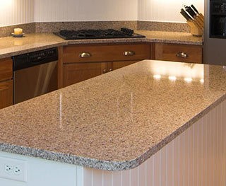 Marble countertops